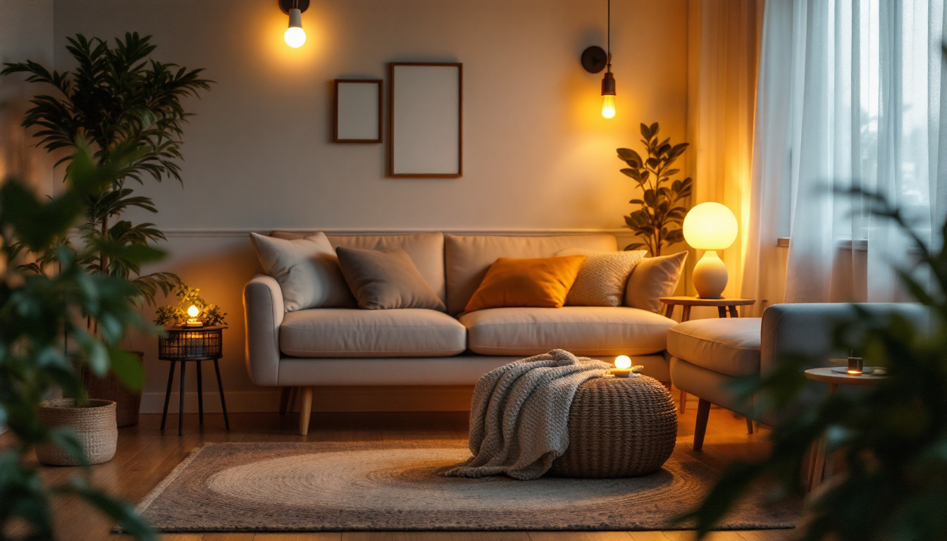 A photograph of a cozy