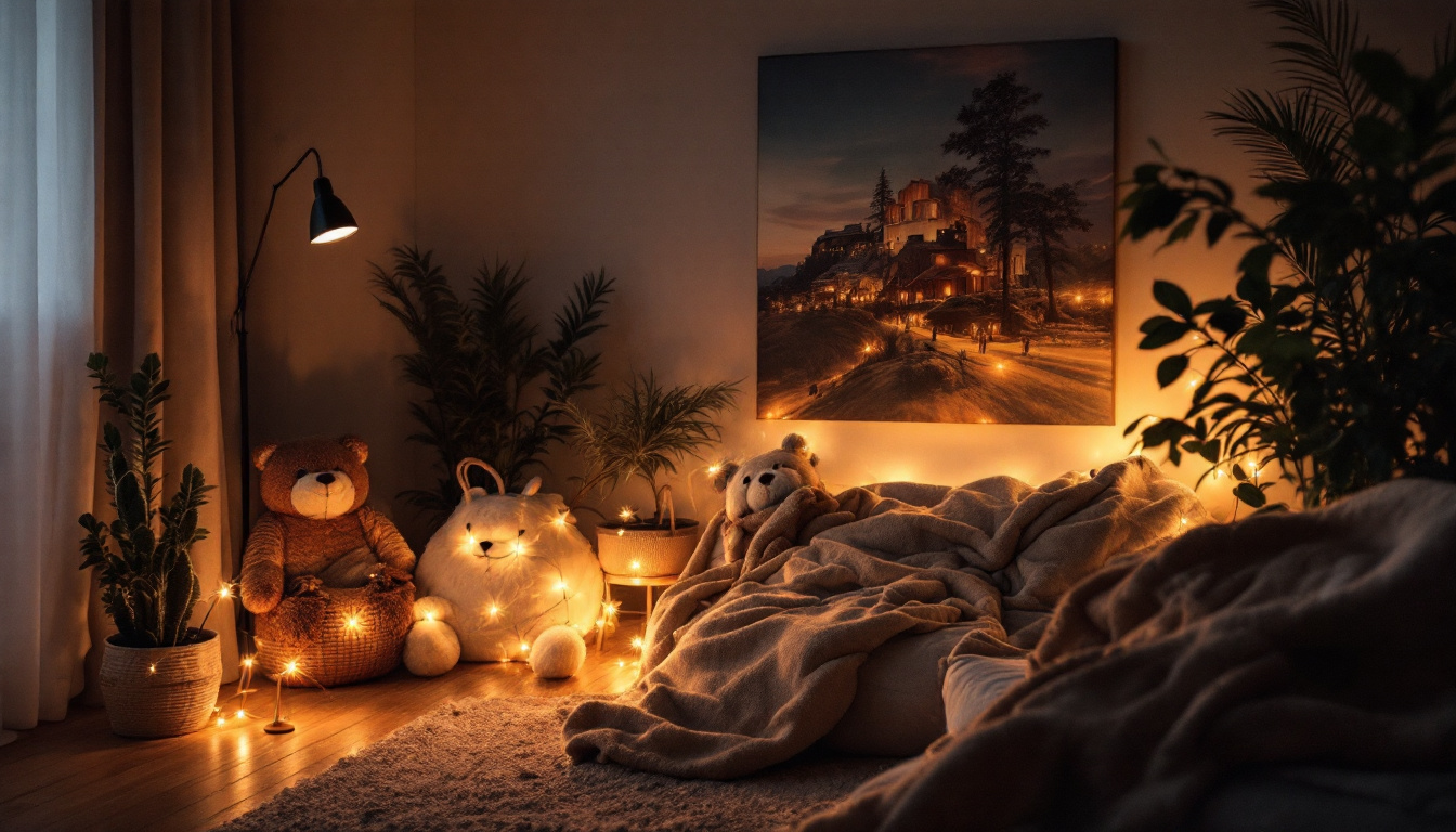 A photograph of a cozy
