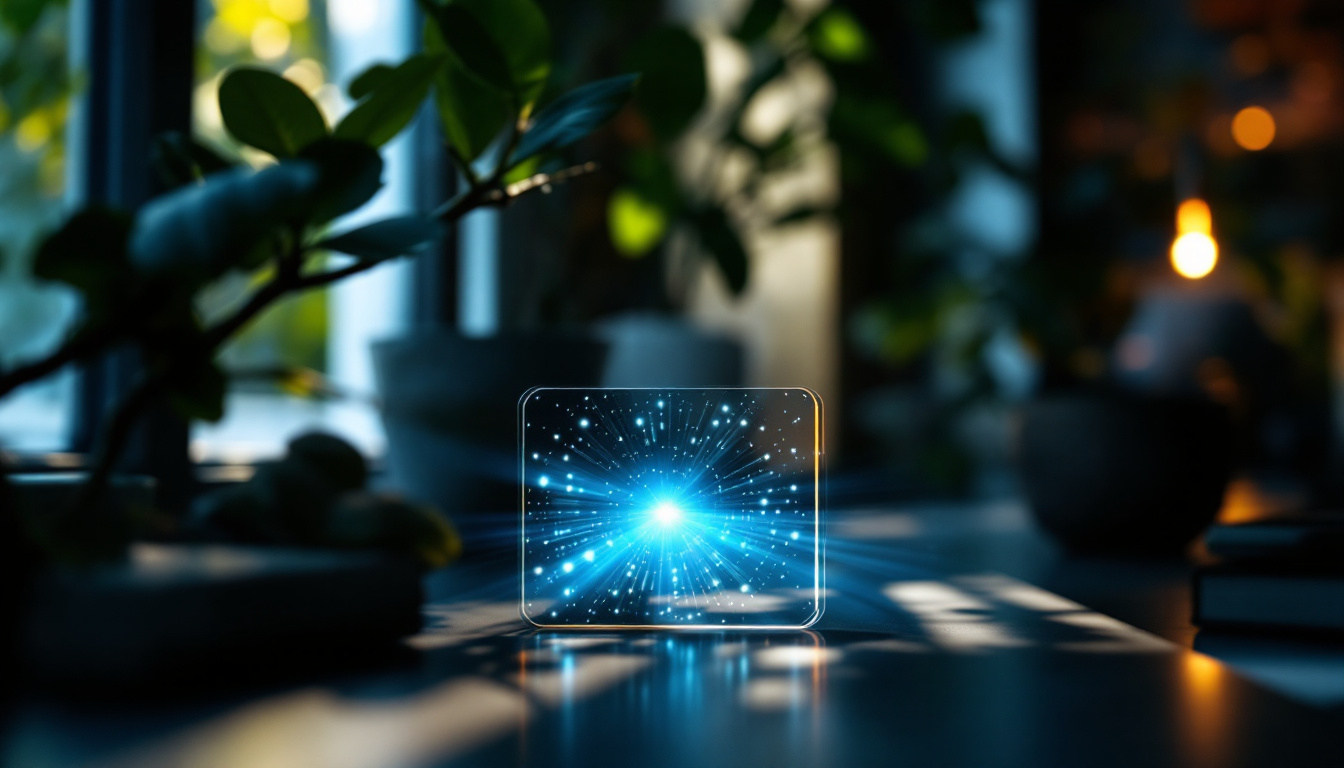 A photograph of a light sensing sensor in action