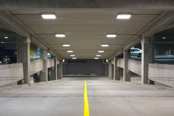 Parking garage lights